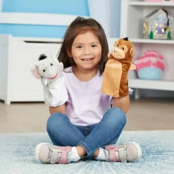 Títeres amigos del safari · Melissa & Doug