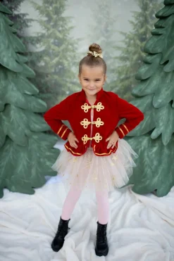 Tutú Sparkle Star White Gold 4-6 años - Great Pretenders