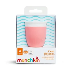 Vaso Abierto C'est Silicona 60ml. Rosa · Munchkin