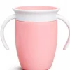 Vaso Antiderrame con Asa Miracle 360º Rosa pastel · Munchkin