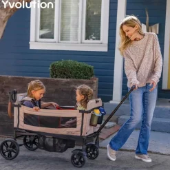 Wagon transporte Verde · Yvolution