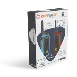 Walkie Talkies Kidytalk Rojo-Azul · Kidywolf