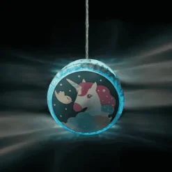 Yoyó con purpurina y luz · Moses