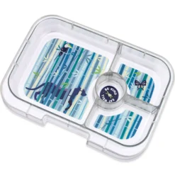 Yumbox Panino 4 compartimentos Aqua Panter